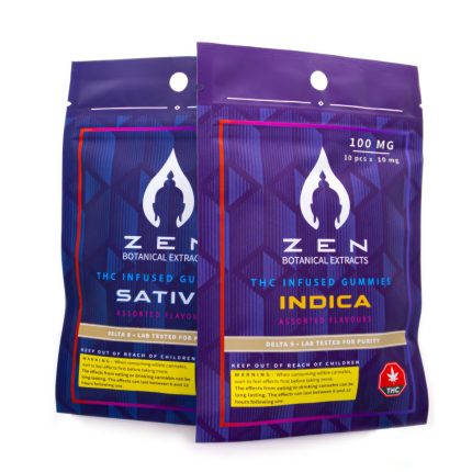 Zen 100mg THC Indica Sativa